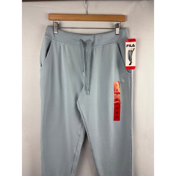 Women’s Fila Size Medium Light Blue Joggers - Picture 1 of 6
